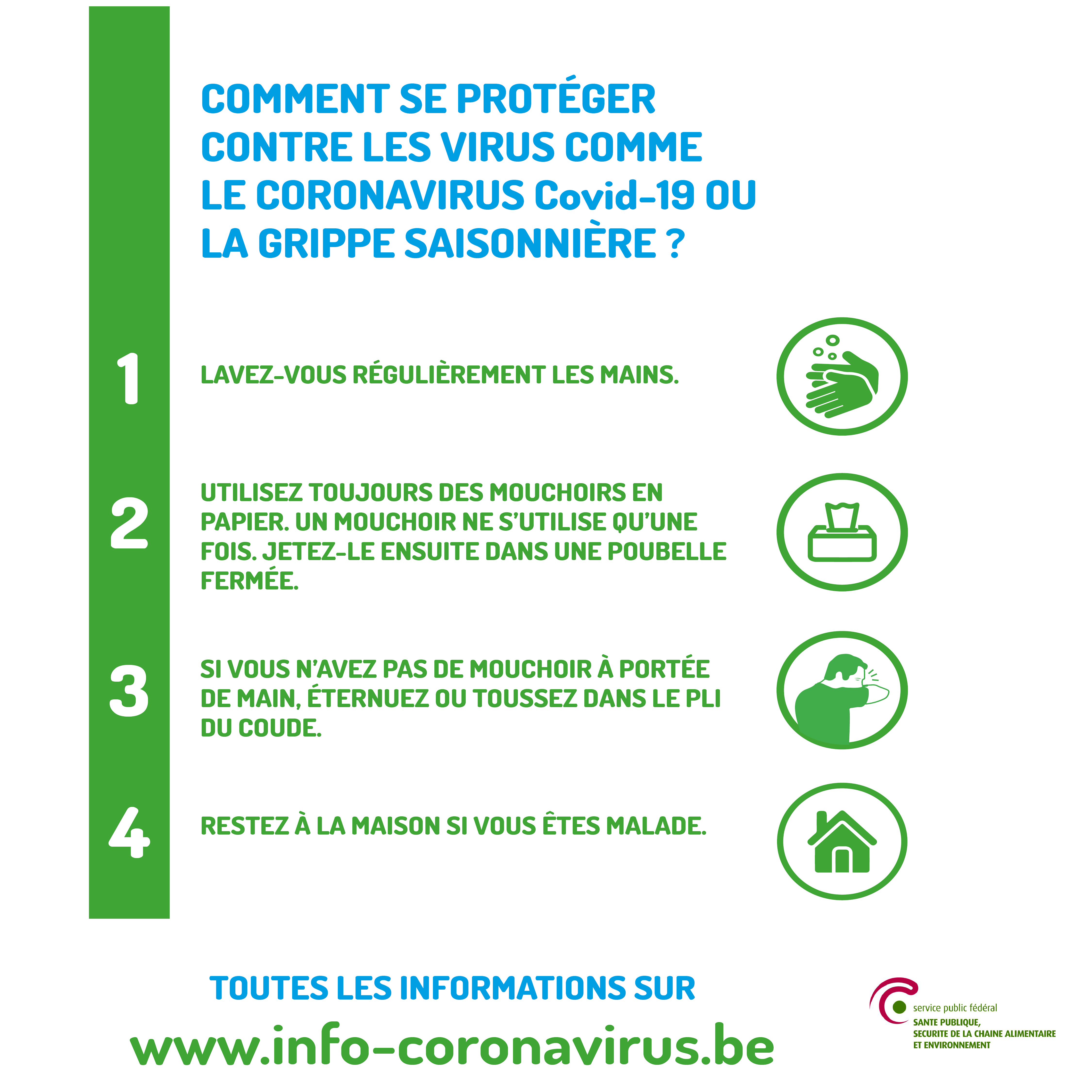 Coronavirus – Mesures de prévention