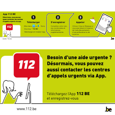 Appli 112 BE : « L’application qui sauve des vies »