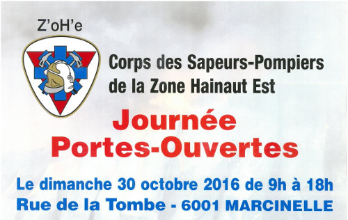 Zone Hainaut Est: Journée Porte-Ouvertes