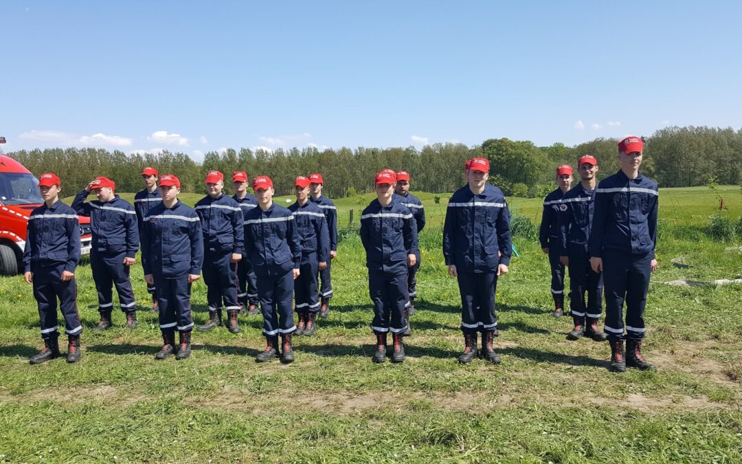 Démonstration des cadets d’Enghien